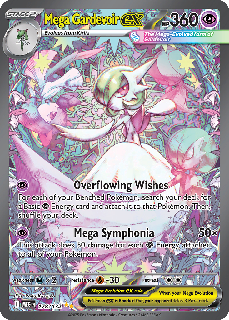 Mega Gardevoir ex 178 / 132