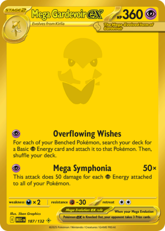Mega Gardevoir ex 187 / 132