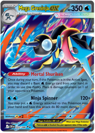 Mega Greninja ex 22 / 86