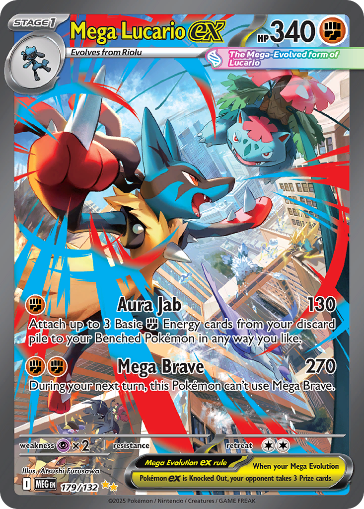 Mega Lucario ex 179 / 132
