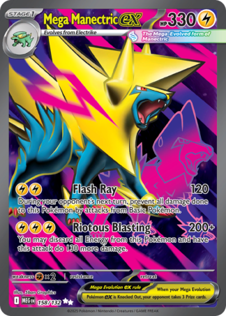 Mega Manectric ex 158 / 132