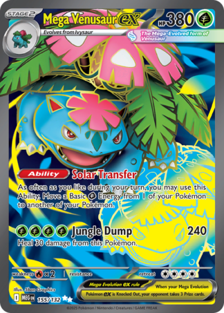 Mega Venusaur ex 155 / 132