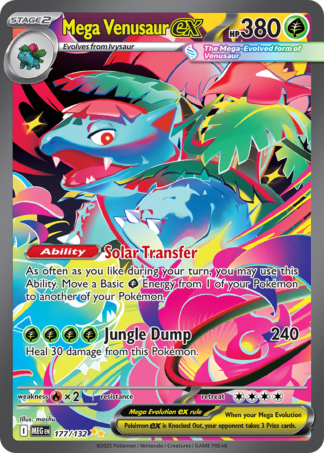 Mega Venusaur ex 177 / 132