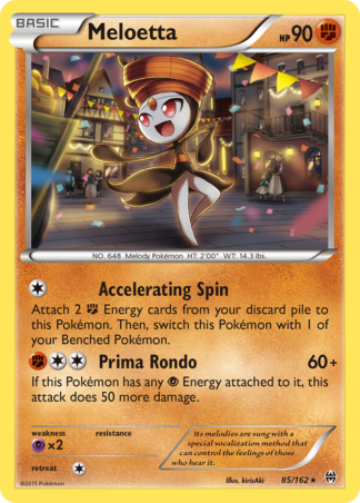 Meloetta 85 / 162