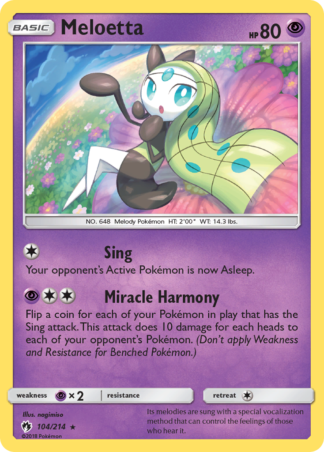 Meloetta 104 / 214
