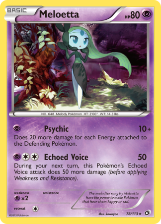 Meloetta 78 / 113