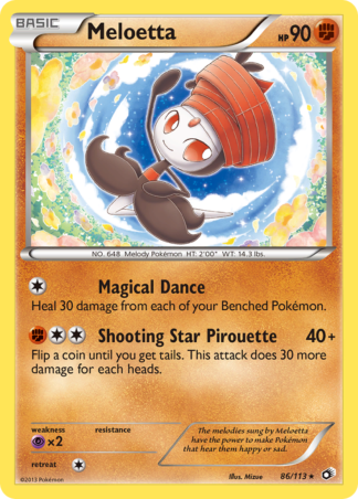 Meloetta 86 / 113