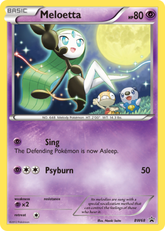 Meloetta BW68 / 101
