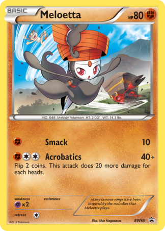 Meloetta BW69 / 101