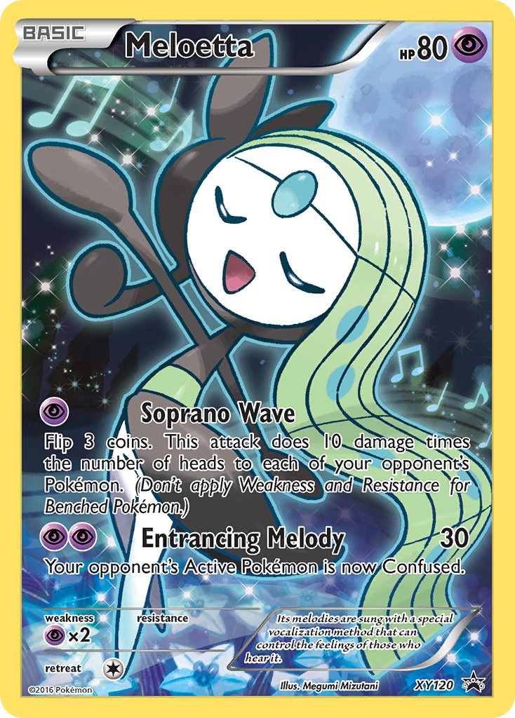 Meloetta XY120 / 211