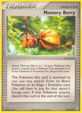 Memory Berry 80 / 100