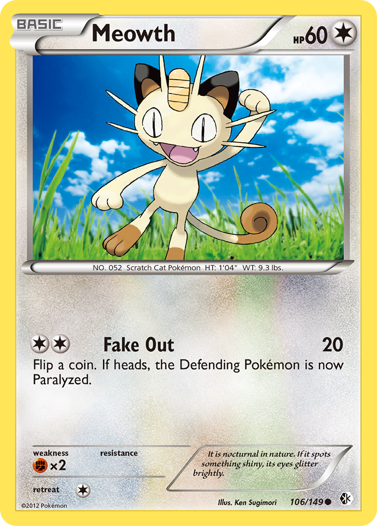 Meowth 106 / 149