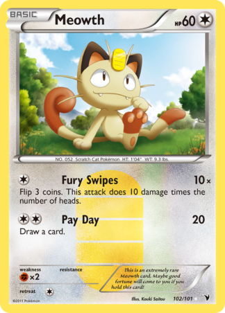 Meowth 102 / 101