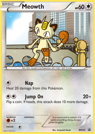 Meowth BW35 / 101
