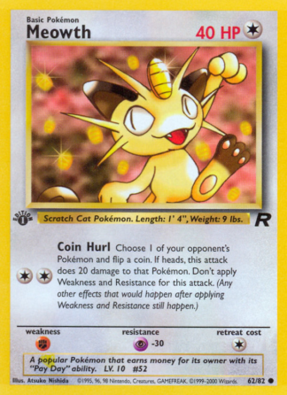 Meowth 62 / 82