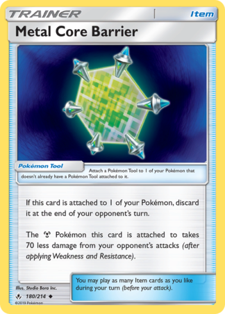 Metal Core Barrier 180 / 214
