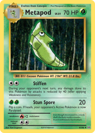 Metapod 4 / 108
