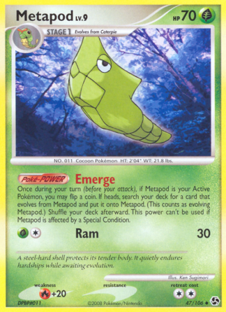 Metapod 47 / 106