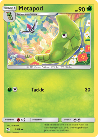 Metapod 2 / 68
