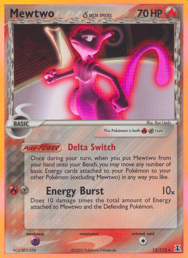 Mewtwo δ 12 / 113