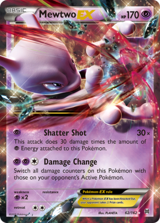 Mewtwo-EX 62 / 162