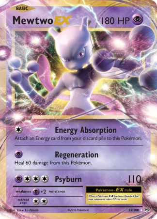 Mewtwo-EX 52 / 108