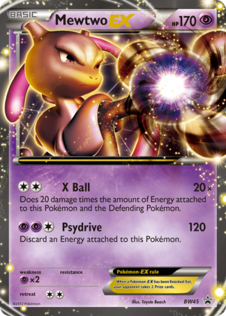 Mewtwo-EX BW45 / 101