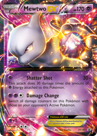 Mewtwo-EX XY107 / 211