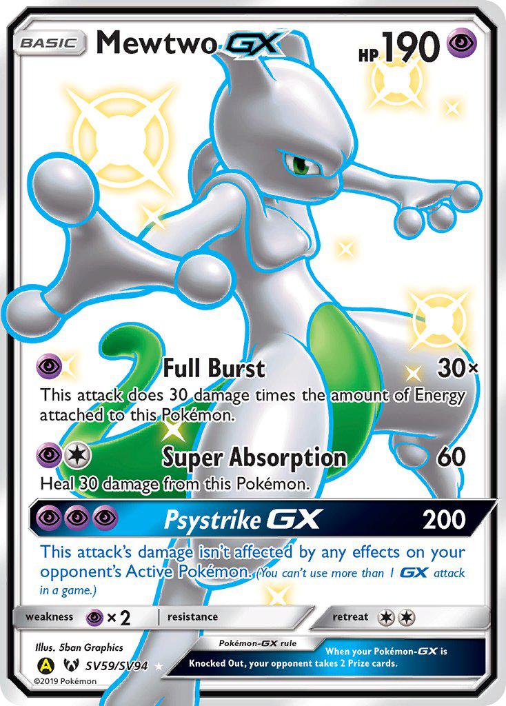 Mewtwo-GX SV59 / 68