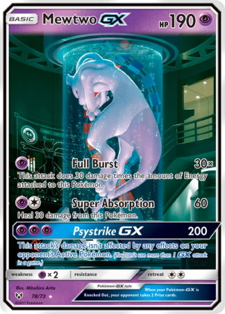Mewtwo-GX 78 / 73