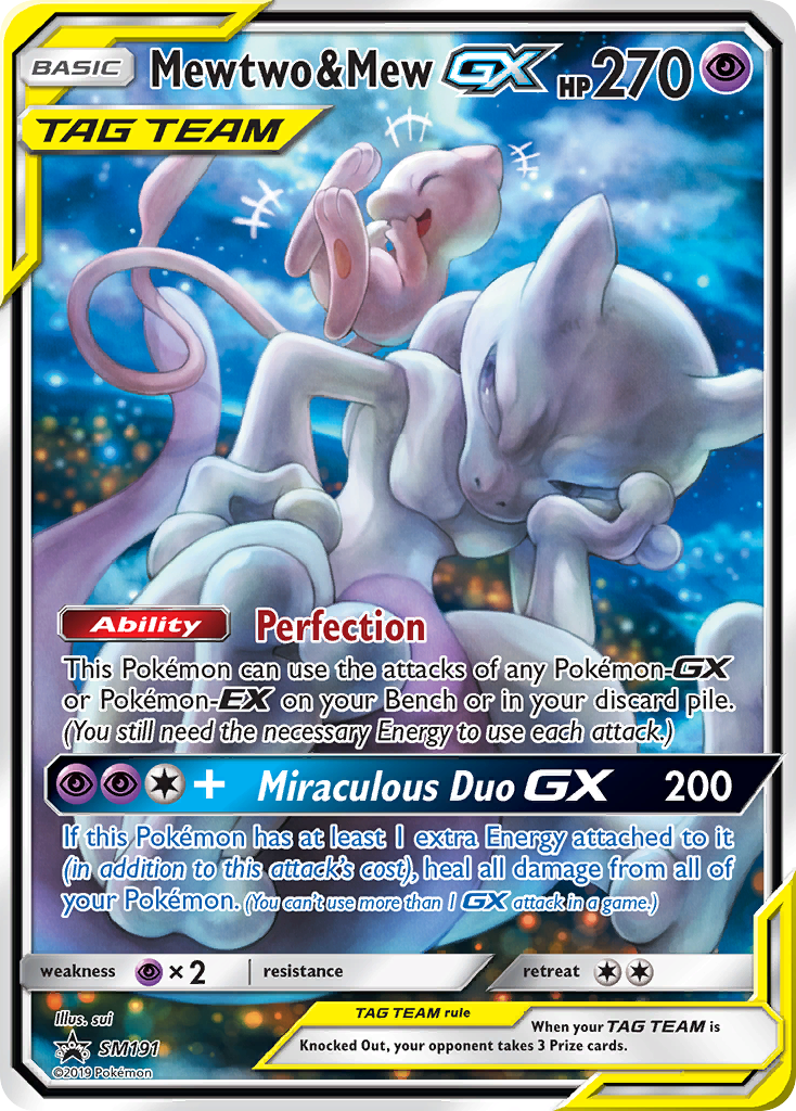 Mewtwo & Mew-GX SM191 / 248