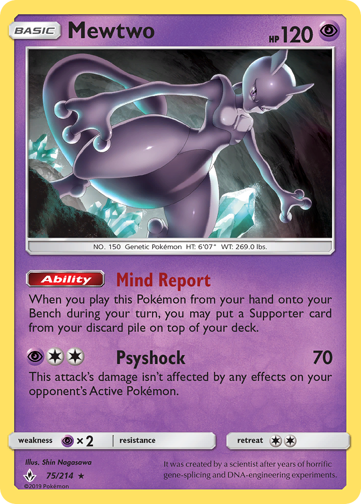 Mewtwo 75 / 214