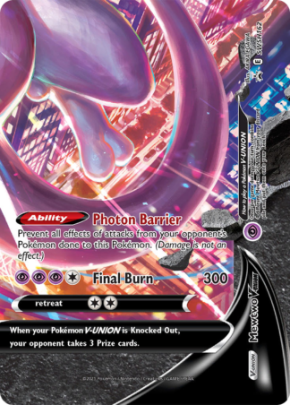 Mewtwo V-UNION SWSH162 / 307