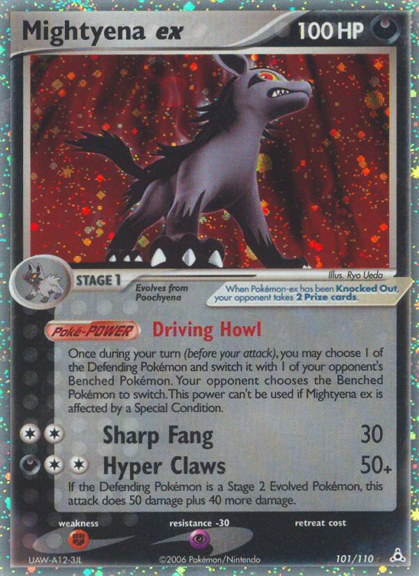 Mightyena ex 101 / 110
