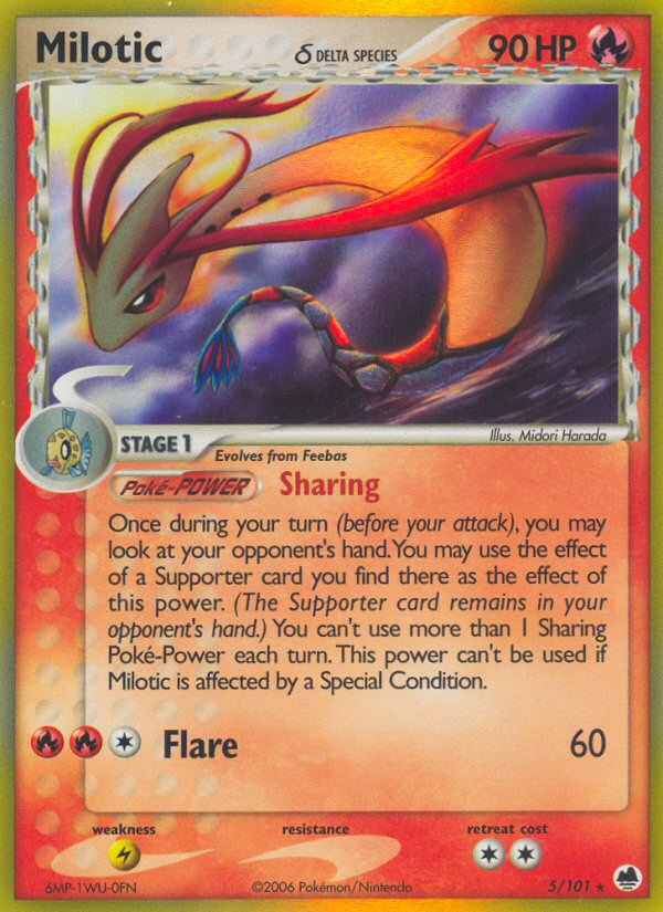 Milotic δ 5 / 101
