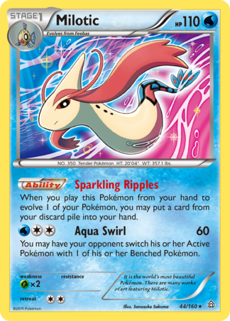 Milotic 44 / 160