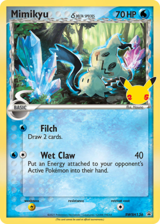 Mimikyu δ SWSH136 / 307