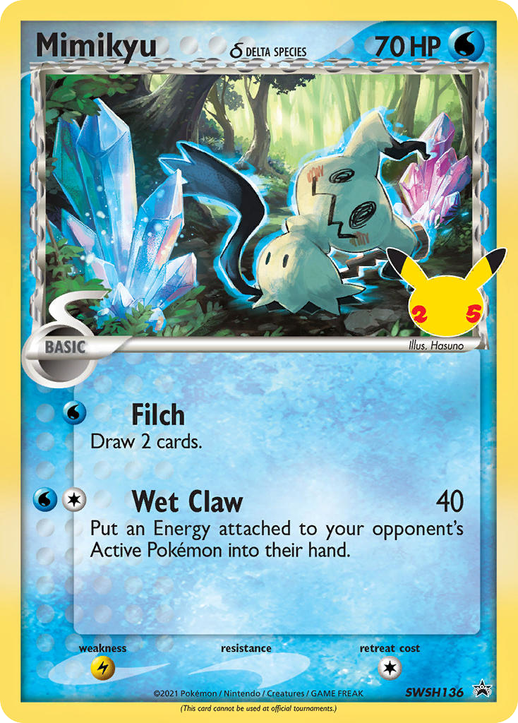 Mimikyu δ SWSH136 / 307