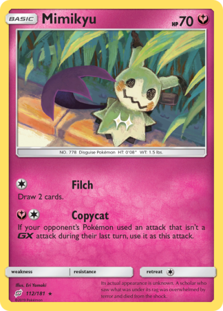 Mimikyu 112 / 181
