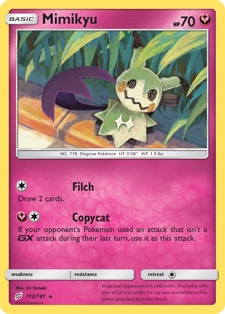 Mimikyu 112 / 181