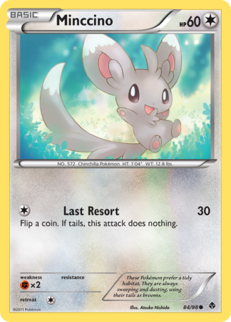 Minccino 84 / 98