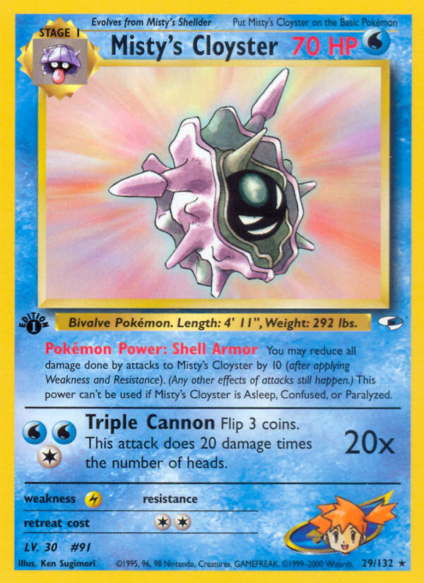 Misty's Cloyster 29 / 132