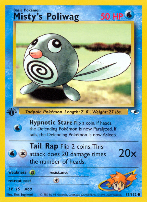 Misty's Poliwag 87 / 132