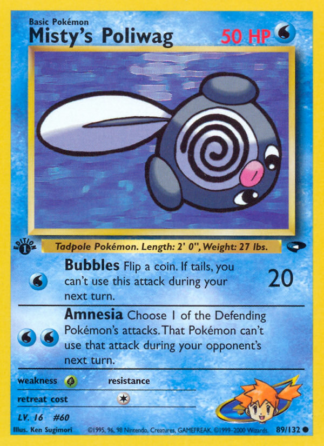 Misty's Poliwag 89 / 132
