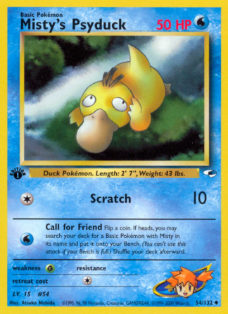 Misty's Psyduck 54 / 132