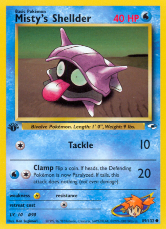 Misty's Shellder 89 / 132