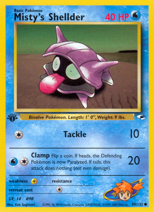 Misty's Shellder 89 / 132