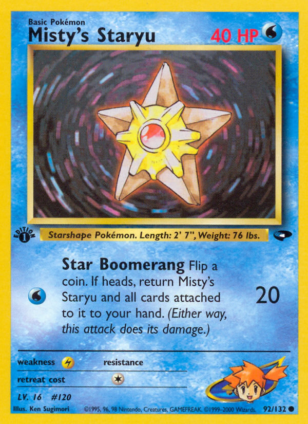 Misty's Staryu 92 / 132