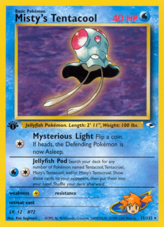 Misty's Tentacool 32 / 132