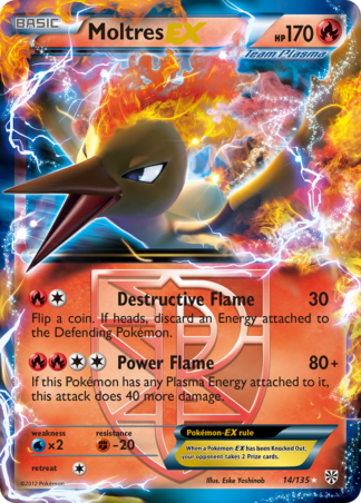 Moltres-EX 14 / 135